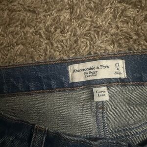 Abercrombie & Fitch Dark Blue Jeans